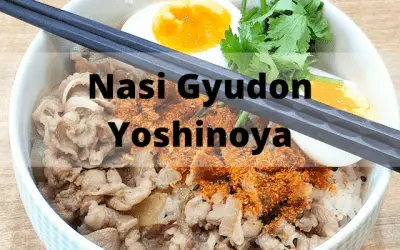 Beef Teriyaki – Nasi Gyudon Yoshinoya